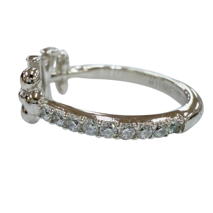 Great LOUIS VUITTON Ring ring LV Iconic Silver Women S M1188S