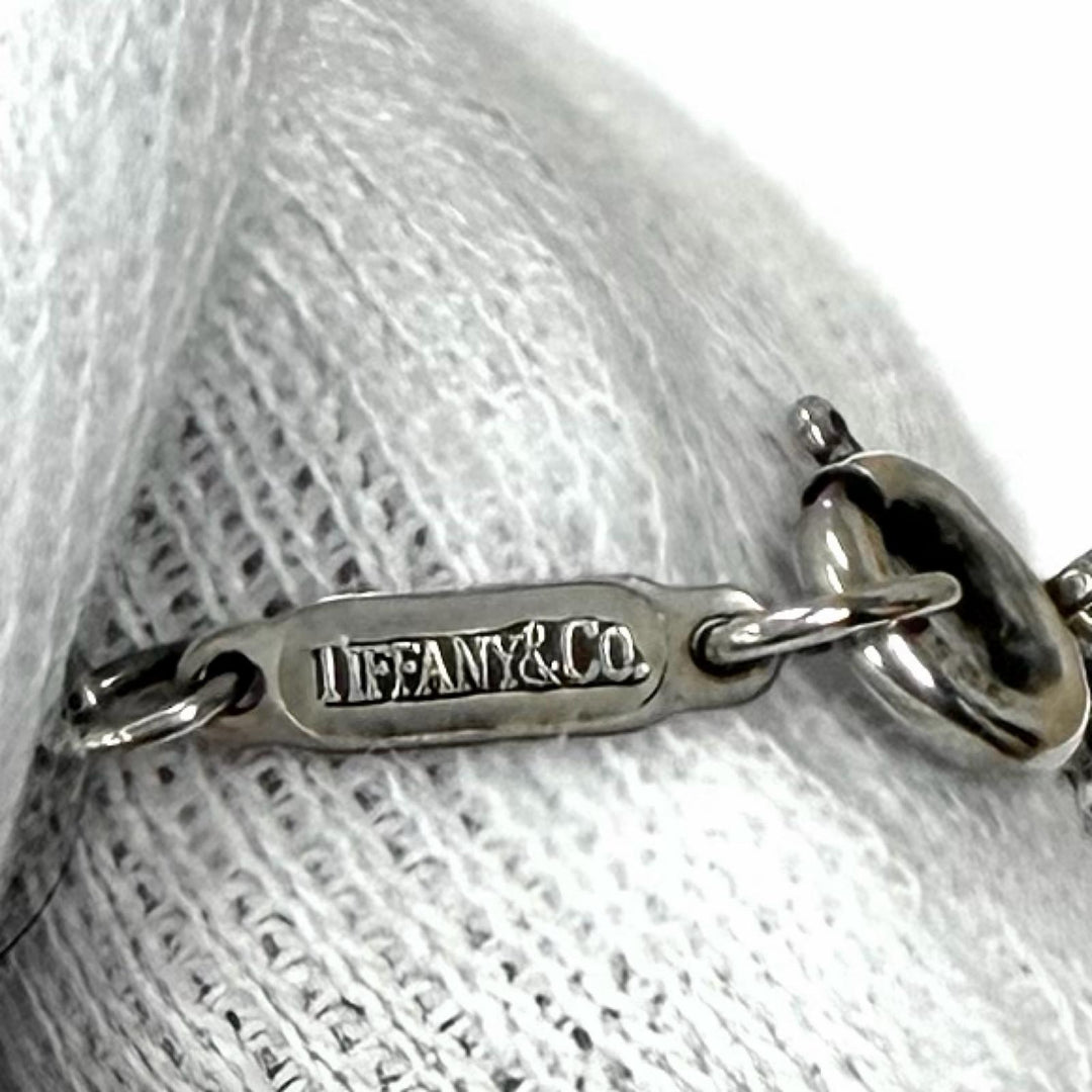 Great TIFFANY&Co. Necklace T&C Coin Necklace Combo Silver 925 Women