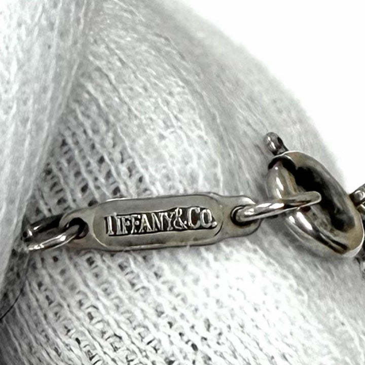 Great TIFFANY&Co. Necklace T&C Coin Necklace Combo Silver 925 Women