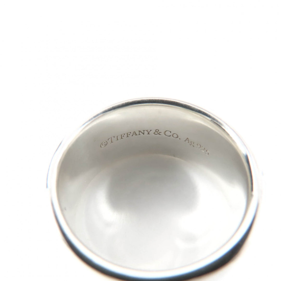 Very Good TIFFANY&Co. Ring Logo design by Return to Tiffany & Co. Wide AG925