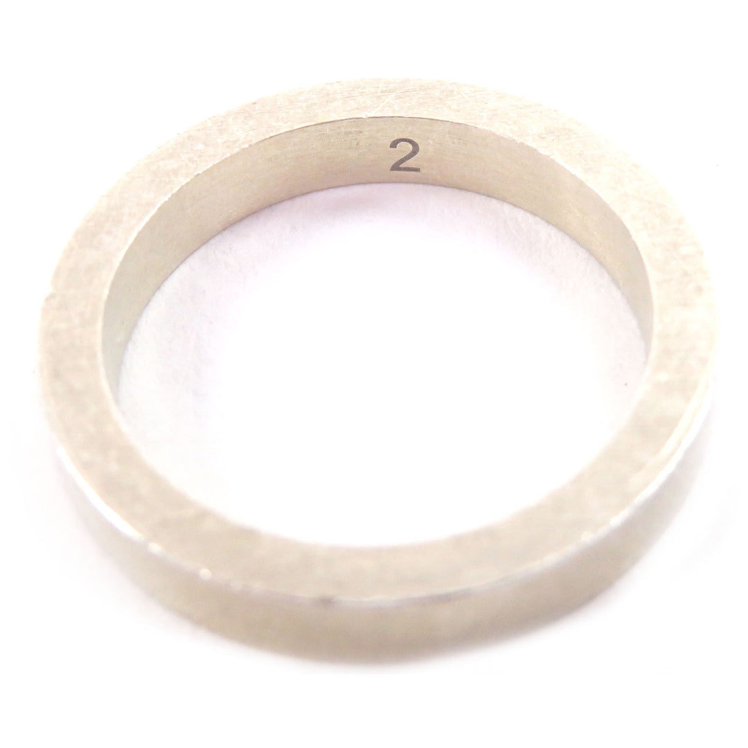 Great Maison Margiela 11 Ring Logo ring gold SV925 Women 2 SM1UQ0080