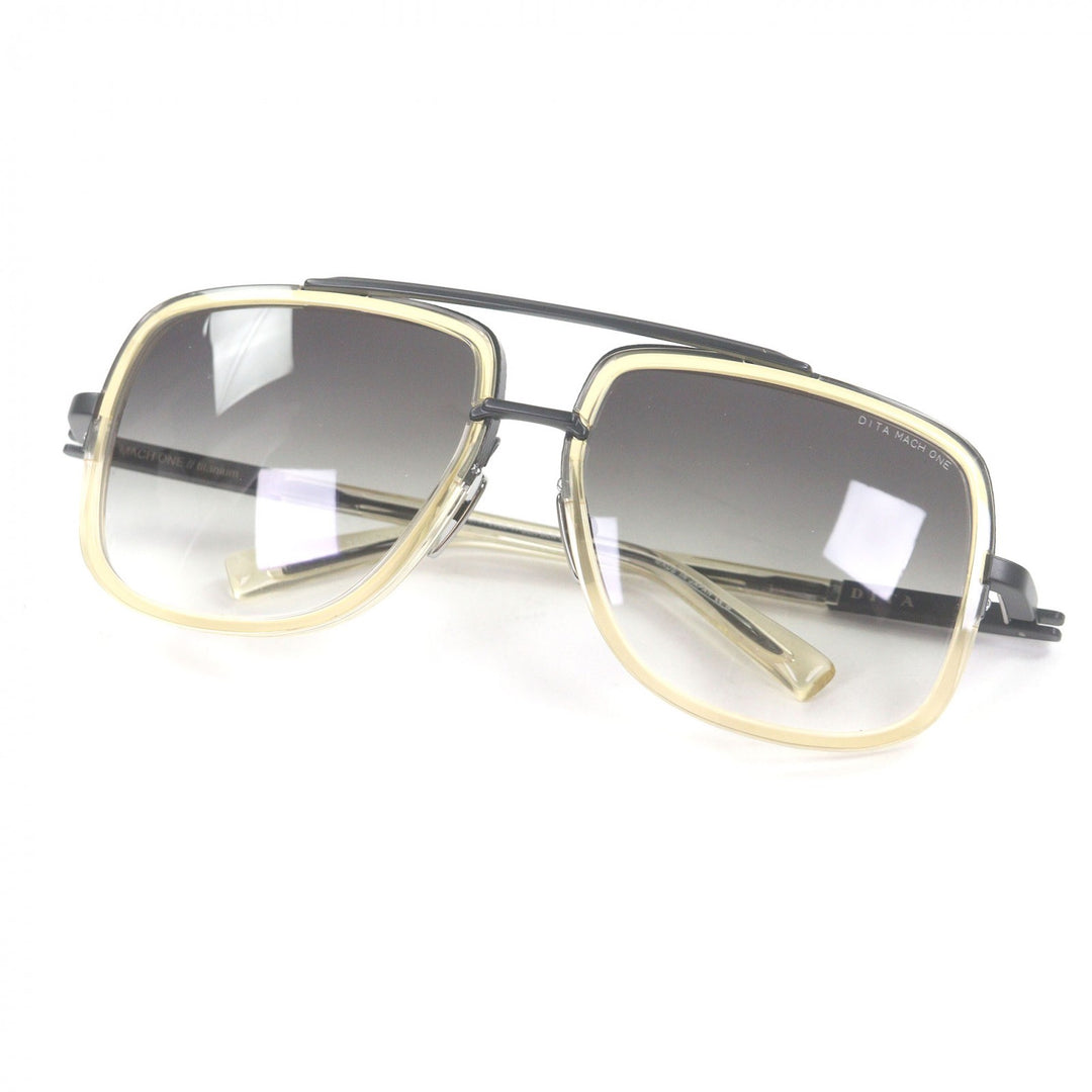 Excellent DITA sunglasses MACH-ONE Two-bridge Matt black Titanium