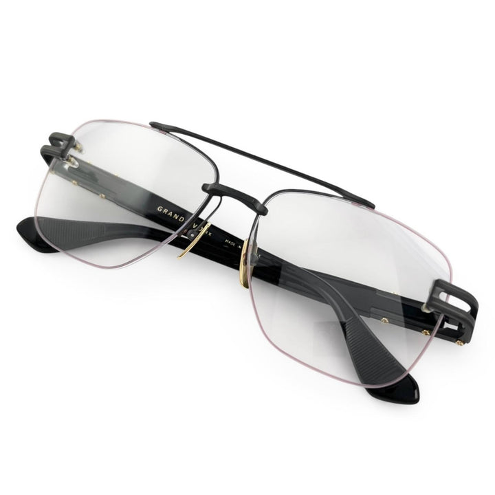 Great DITA Glasses GRAND-EVO Rx Two Bridges Matt black mens DTX146