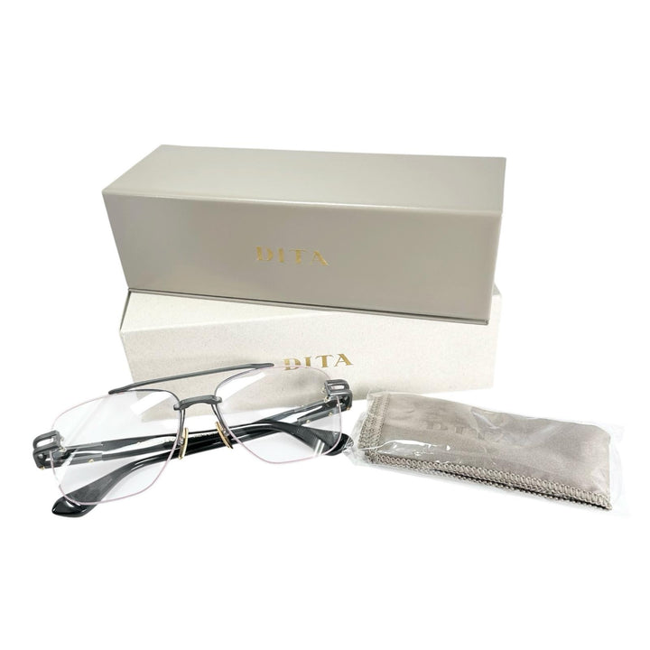 Great DITA Glasses GRAND-EVO Rx Two Bridges Matt black mens DTX146