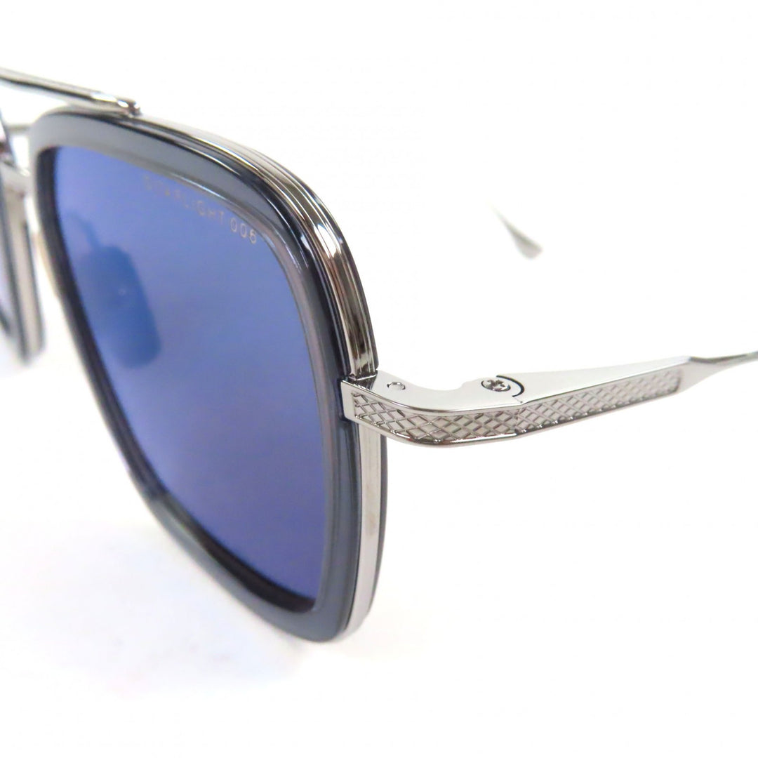 Excellent DITA sunglasses FLIGHT006 Two Bridges Clear blue mens