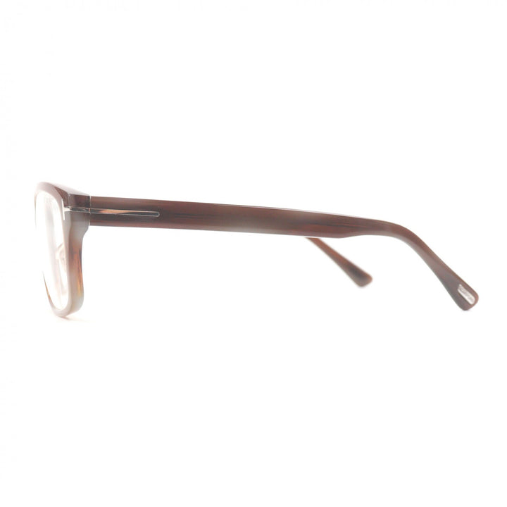 Excellent TOM FORD Glasses Marble Pattern Square Blue Light Cut Brown