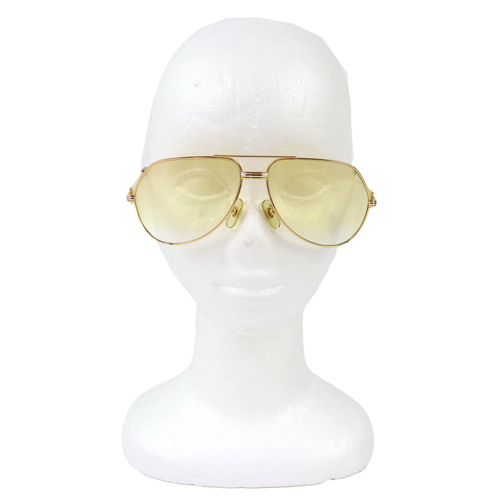 Good Cartier sunglasses Trinity Two-Bridge Teardrop gold mens