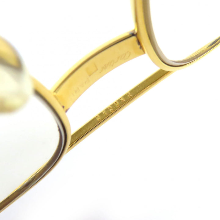 Great Cartier Glasses Trinity Two Bridges gold mens