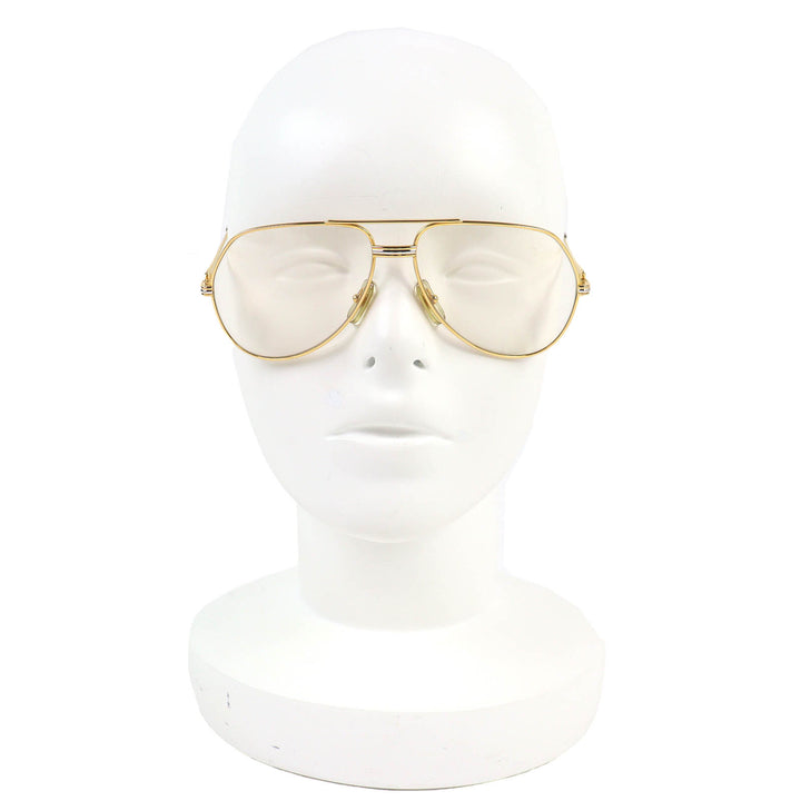 Great Cartier Glasses Trinity Two Bridges gold mens