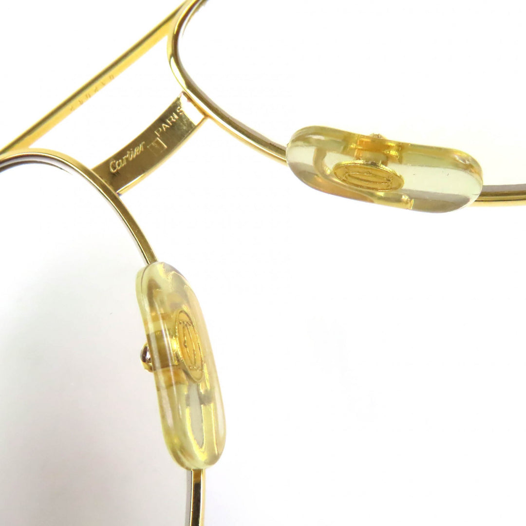Great Cartier Glasses Trinity Two Bridges gold mens