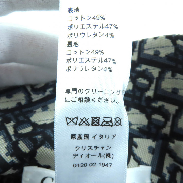 素晴らしいDIOR帽子 斜めチェック柄 リバーシブルバケットハット 58 14CHE923I134
