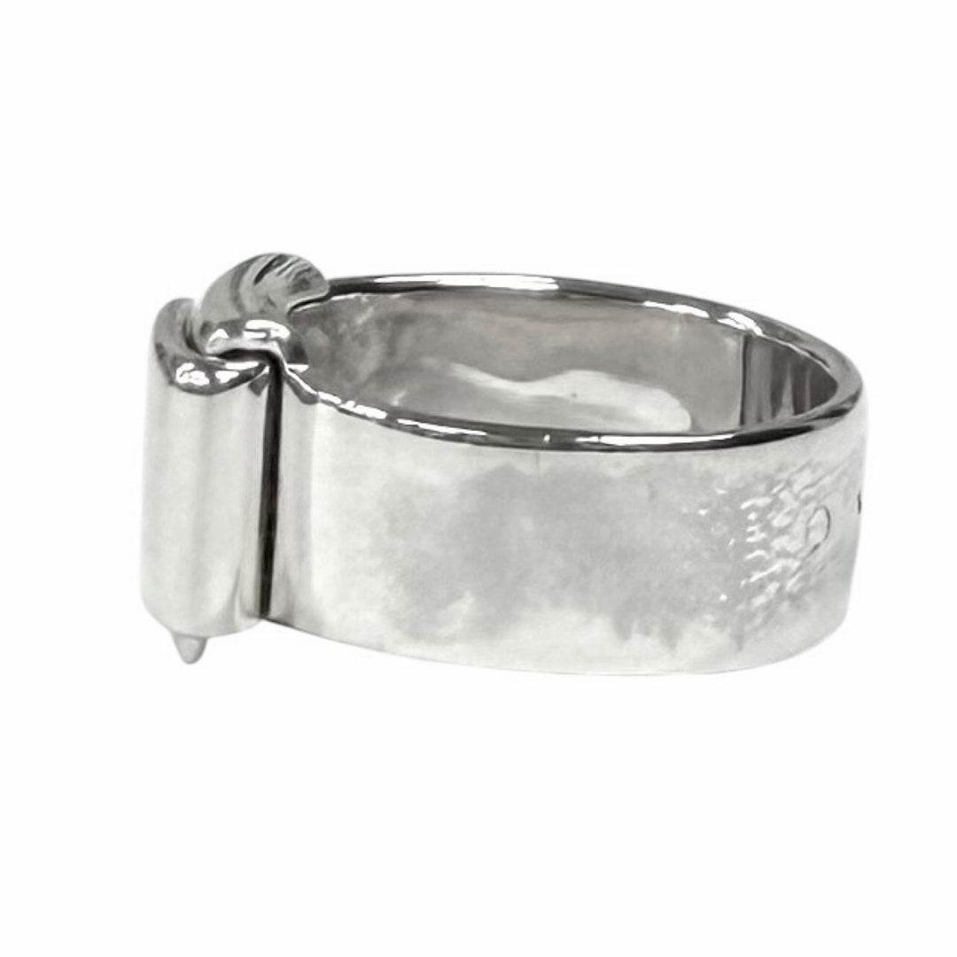 Great HERMES Ring Folding Silver 925 Women 48