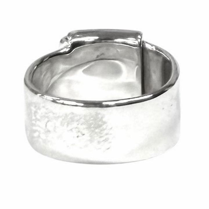 Great HERMES Ring Folding Silver 925 Women 48