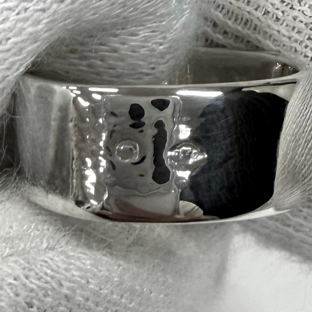 Great HERMES Ring Folding Silver 925 Women 48