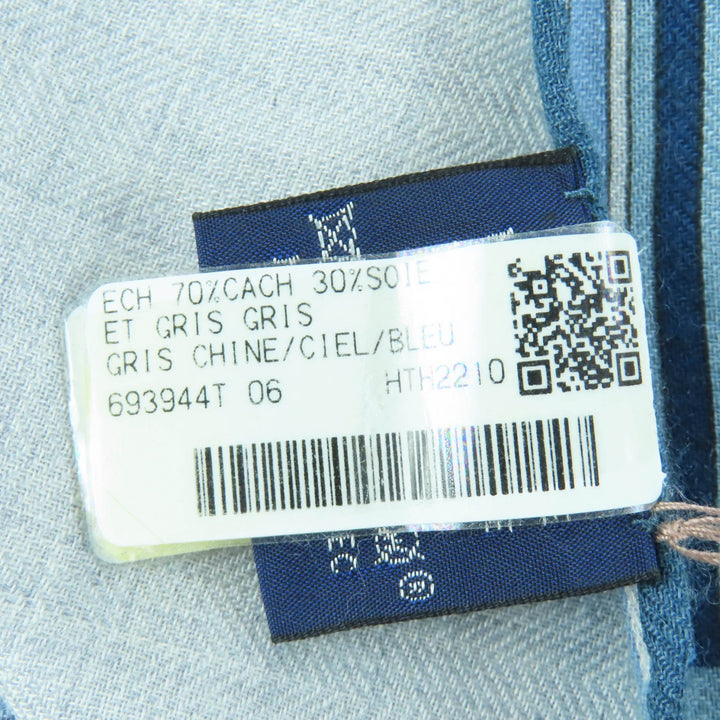 新品 HERMES ストール ET GRIS GRIS 長方形 カシミア レディース