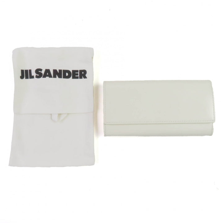 新品 JIL SANDER ハンドバッグ オフホワイトレザー レディース J09UI0001