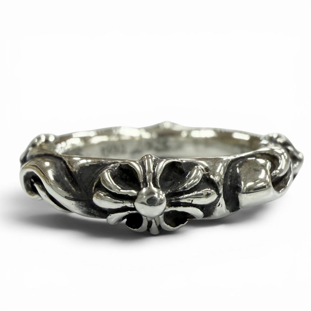 Excellent CHROME HEARTS Ring SBT BAND Silver 925 mens