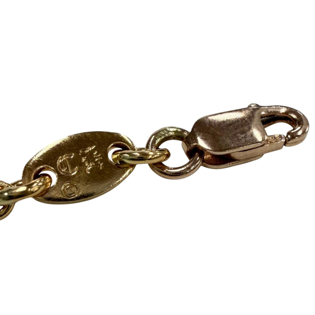 Great CHROME HEARTS Necklace gold 22K mens