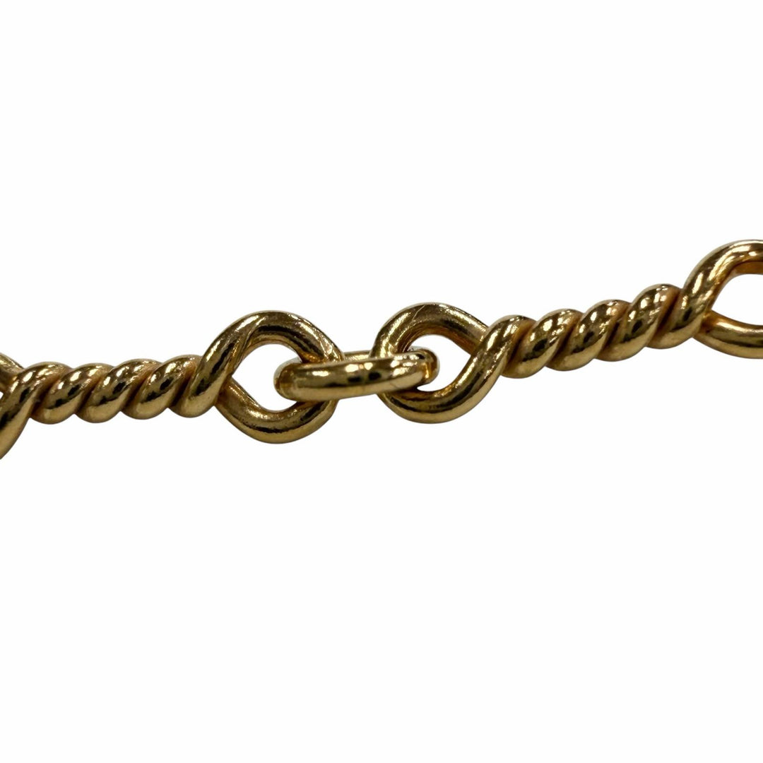 Great CHROME HEARTS Necklace gold 22K mens