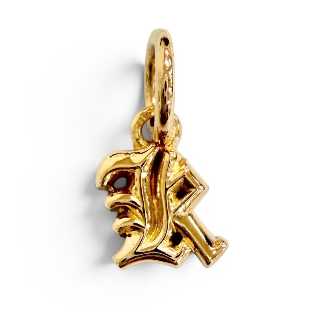 Excellent CHROME HEARTS STACK ALPHABET K Stackable Charm Alphabet 22K