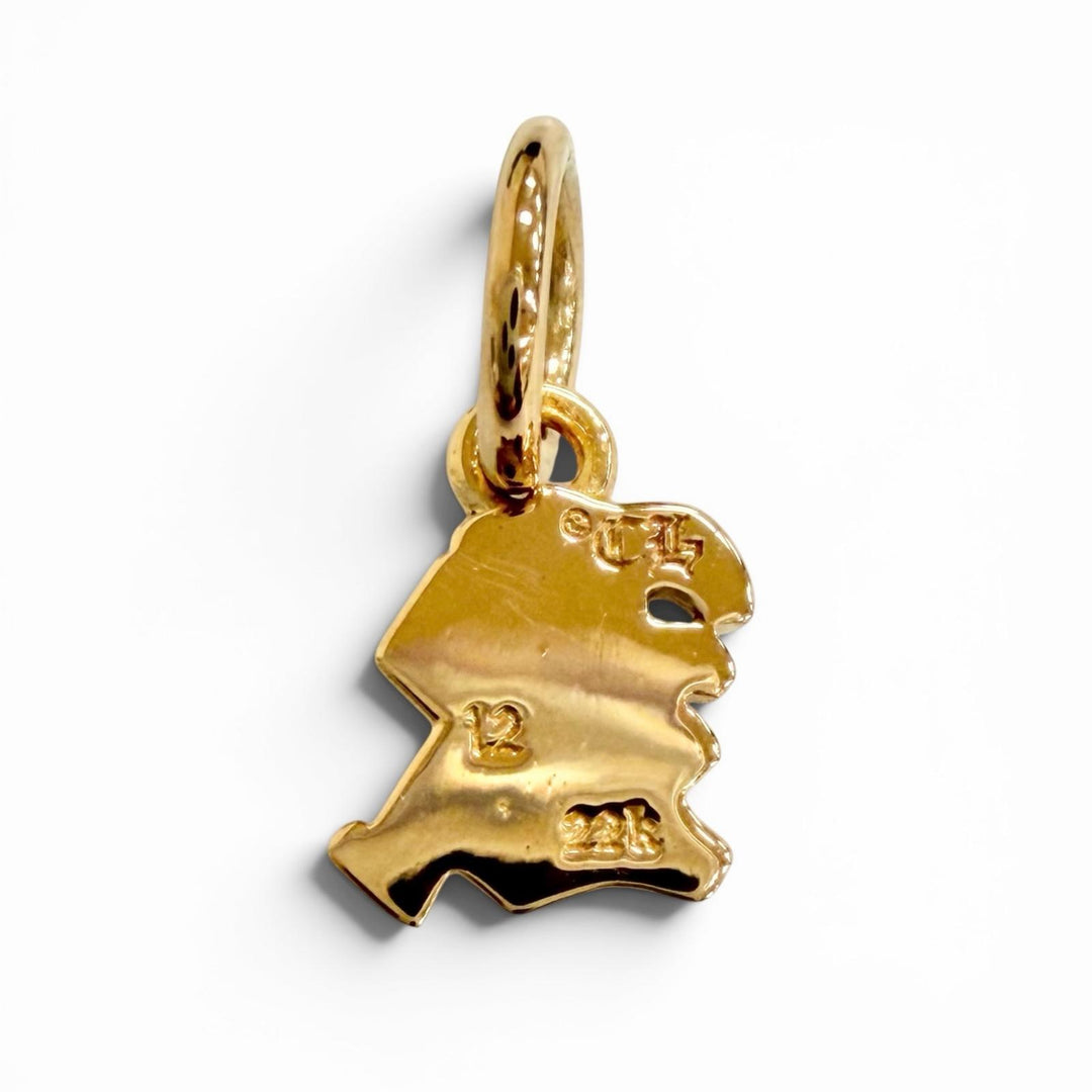 Excellent CHROME HEARTS STACK ALPHABET K Stackable Charm Alphabet 22K