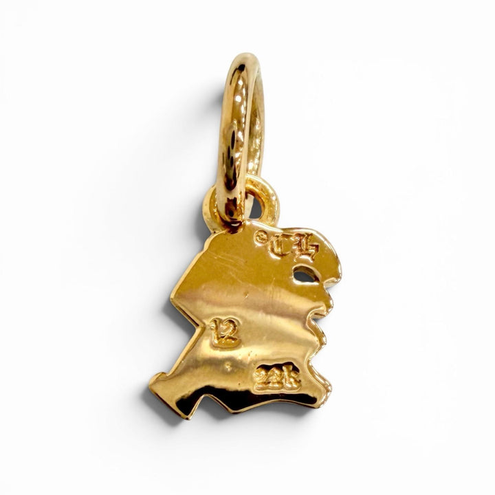 Excellent CHROME HEARTS STACK ALPHABET K Stackable Charm Alphabet 22K