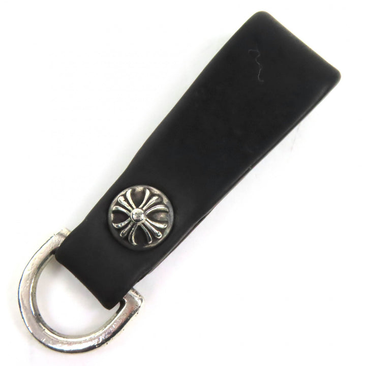 Great CHROME HEARTS Crossball D-ring belt loop keychain with invoice and