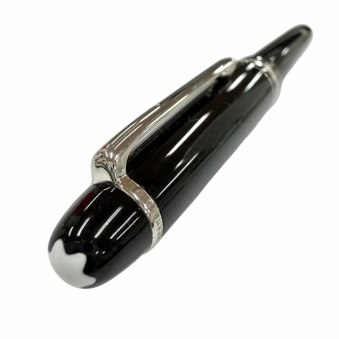 Great MONTBLANC fountain pen Meisterstück 145 Classic Pix Platinum Line 14K mens