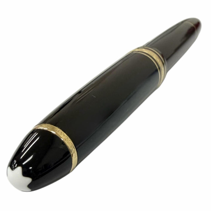 Excellent MONTBLANC fountain pen Meisterstück 146 black 14K mens