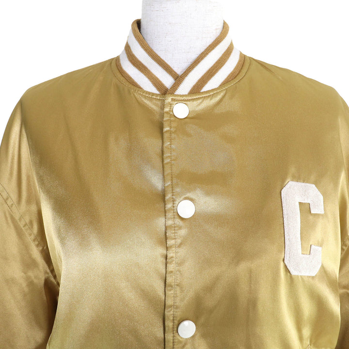 Excellent CELINE Blouson Lucky lovers Teddy jacket stadium jacket 34 2W635497M