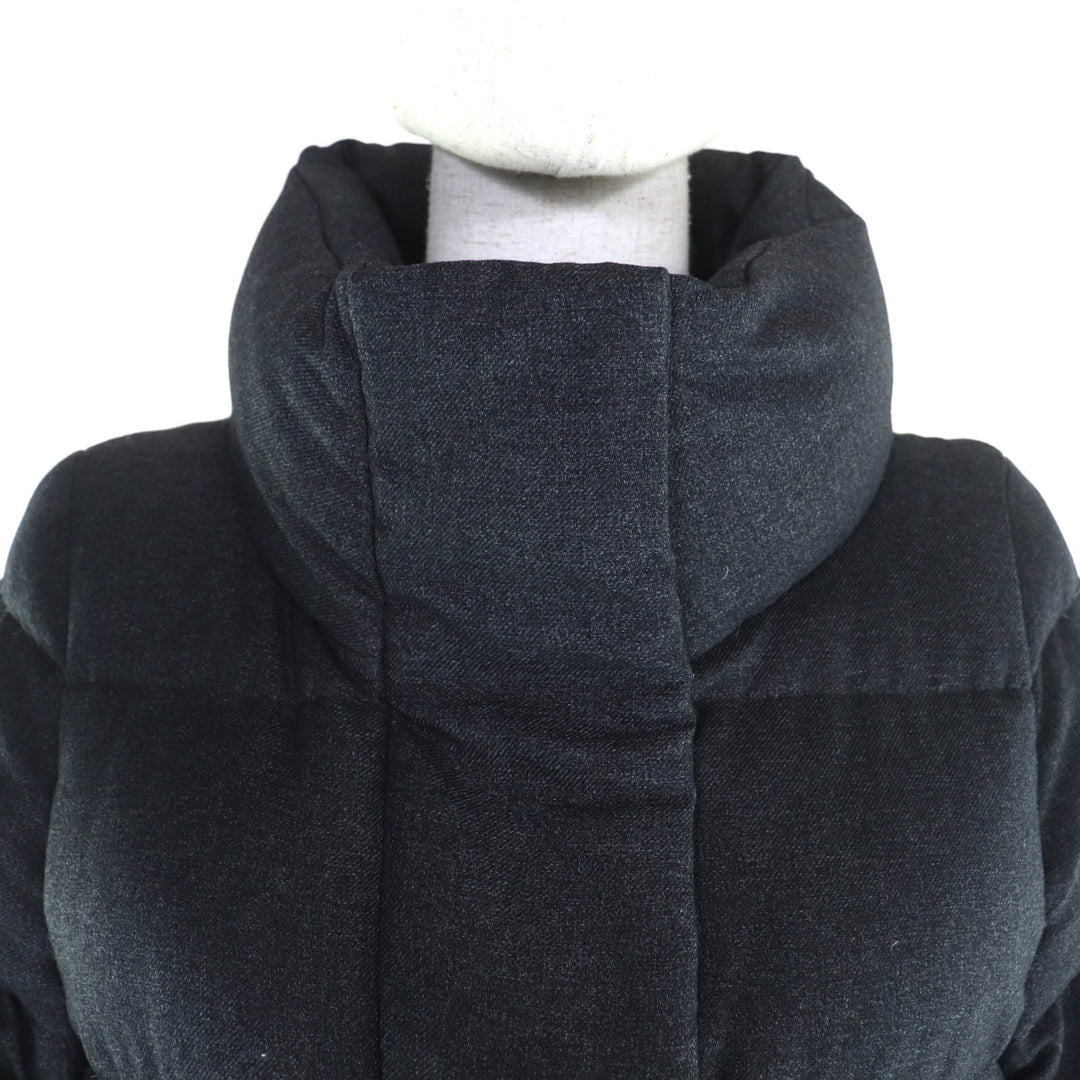 Excellent Mackintosh down coat Dark gray Nylon Women 36