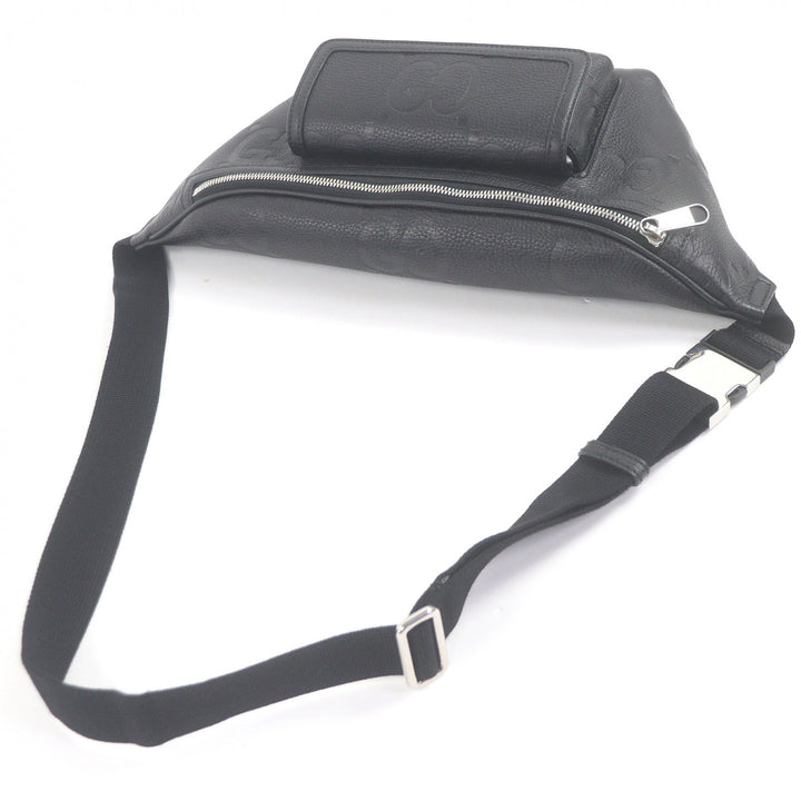 超赞的 GUCCI 斜挎包，超大号 GG 压纹腰包/斜挎包