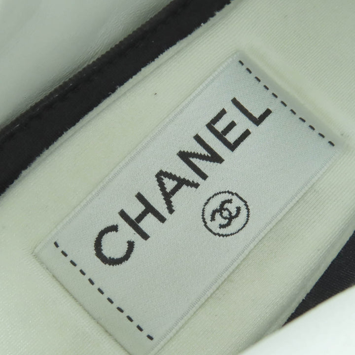 非常に良い CHANEL ローカットスニーカー COCOマーク レースアップ スエードレザー 36 G45208