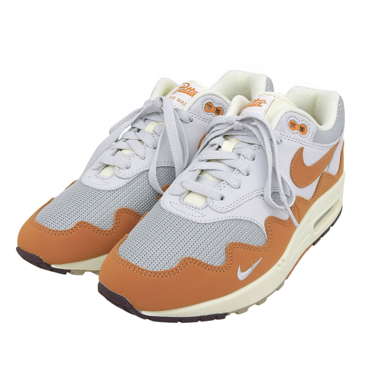 Pristine NIKE sneakers AIR MAX 1 Patta Monarch mens 26 DH1348-001