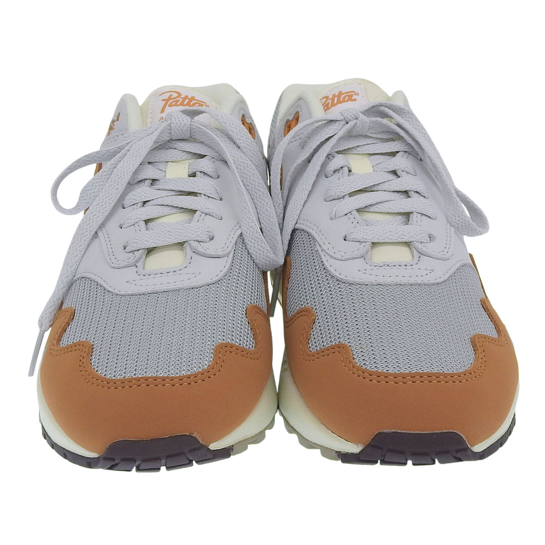 Pristine NIKE sneakers AIR MAX 1 Patta Monarch mens 26 DH1348-001