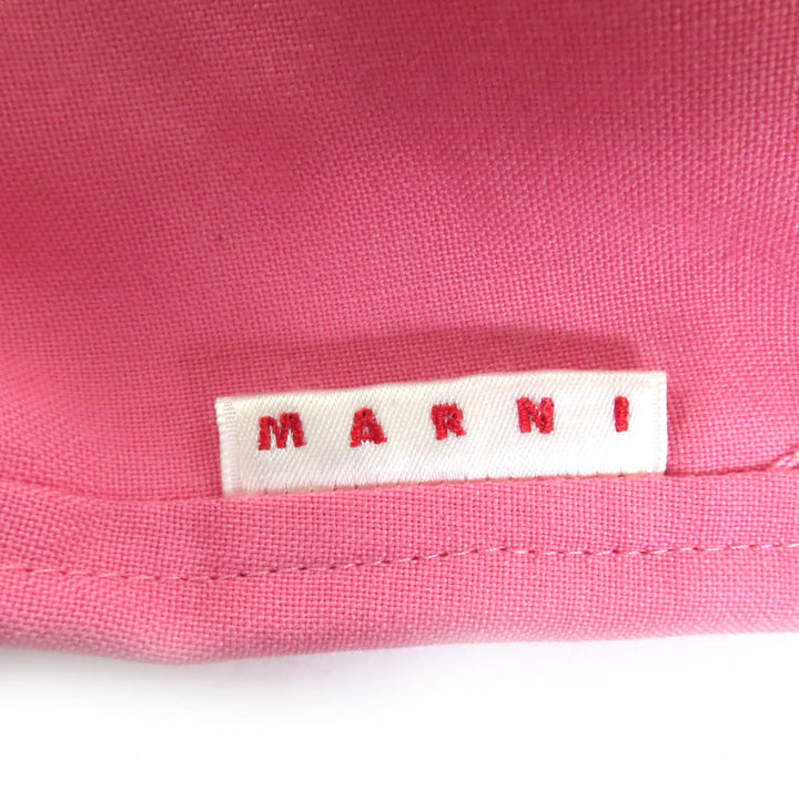 Excellent MARNI Pants pink Virgin wool Women 40 PAMA0317U2