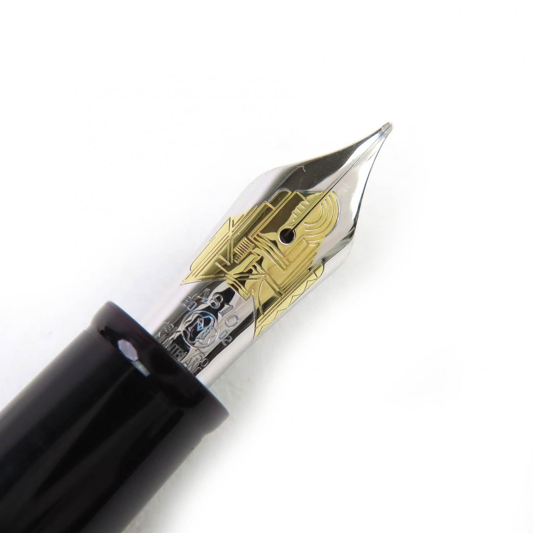 Great MONTBLANC fountain pen Writers Series 2002 F. Scott Fitzgerald PIX 18K