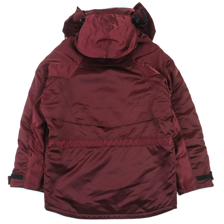精美BALENCIAGA葡萄紫色尼龙超大款连帽羽绒服，42码，货号594907