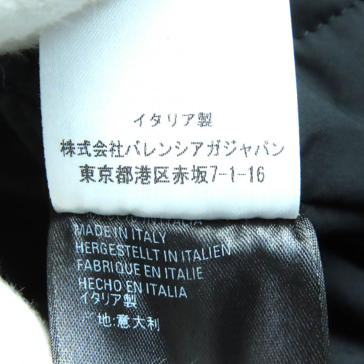 精美BALENCIAGA葡萄紫色尼龙超大款连帽羽绒服，42码，货号594907