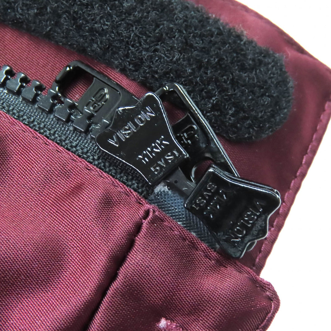精美BALENCIAGA葡萄紫色尼龙超大款连帽羽绒服，42码，货号594907