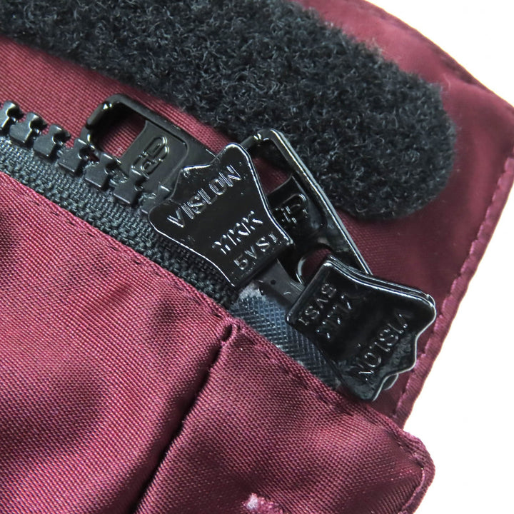 精美BALENCIAGA葡萄紫色尼龙超大款连帽羽绒服，42码，货号594907