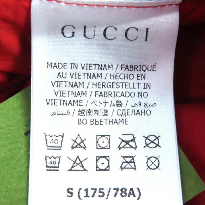 Excellent GUCCI×THE NORTH FACE Logo Embroidered Two-Tone Track Pants S 663766