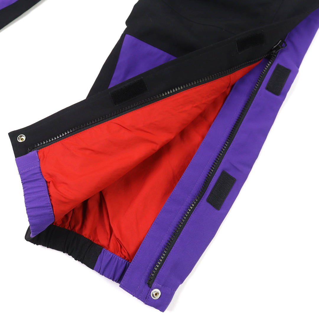 Excellent GUCCI×THE NORTH FACE Logo Embroidered Two-Tone Track Pants S 663766