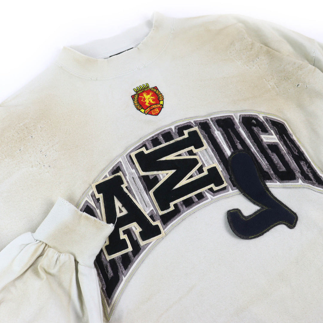 Pristine BALENCIAGA Long-sleeved T-shirt SKATER skater Vintage 3 739027