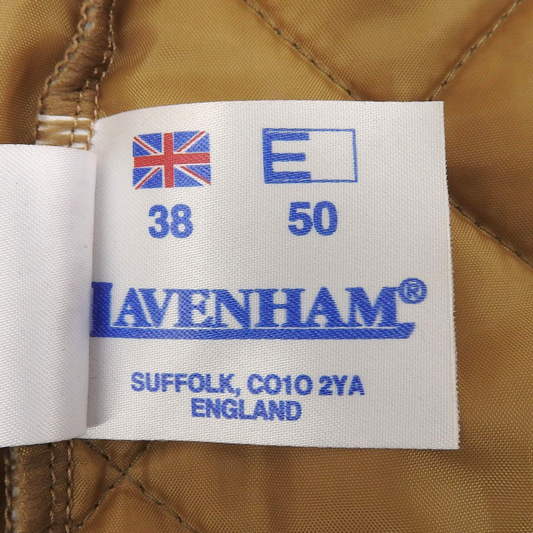 Great LAVENHAM Corduroy-trimmed, hooded, quilted, padded coat. Brown Women 38