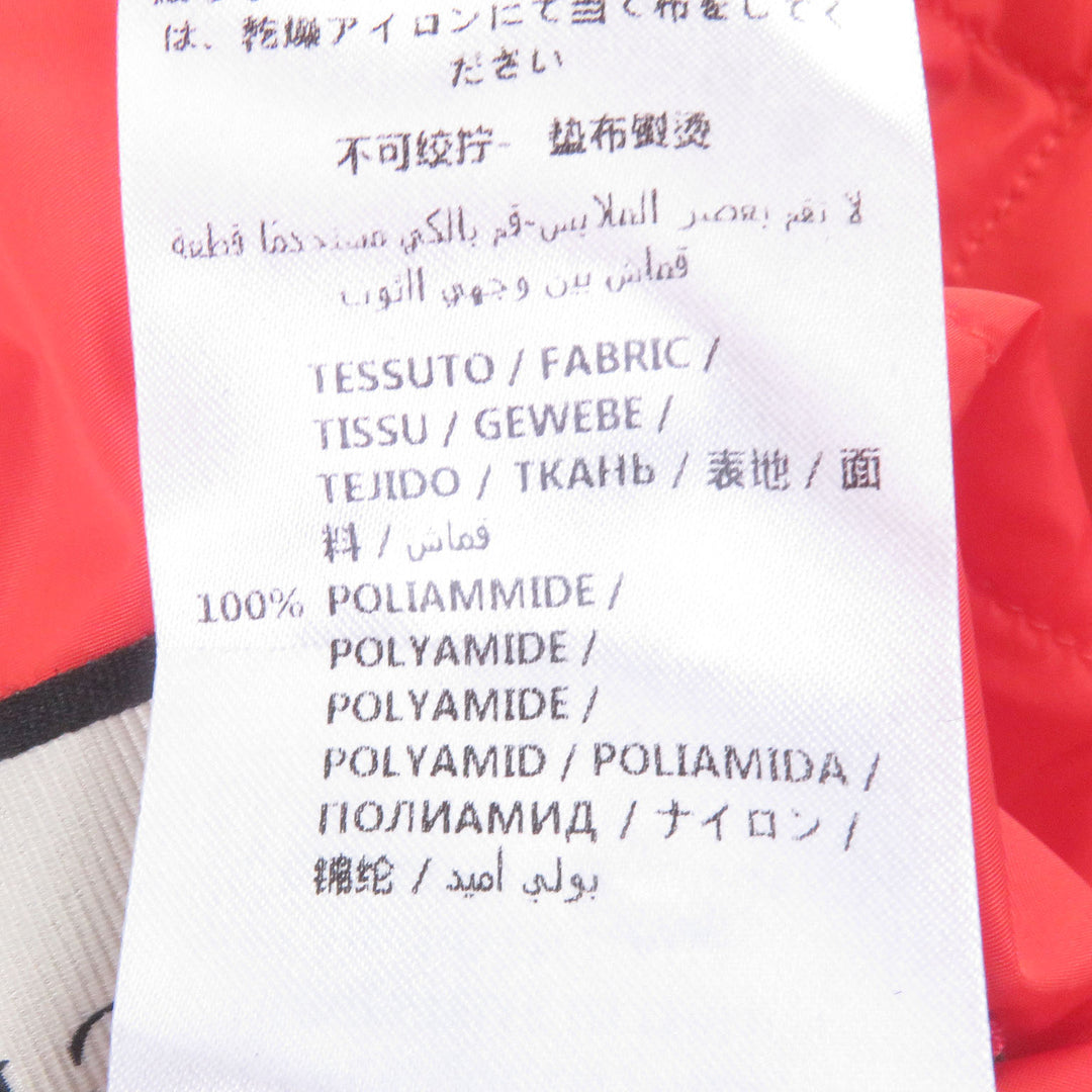 Great GUCCI coat Sega Pool Patch Nylon Jacket Logo patch, padded nylon black