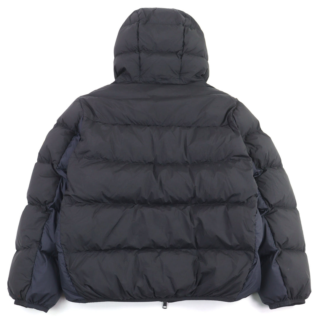 新品 MONCLER ダウンジャケット ALNAIR GIUBBOTTO ロゴパッチ フード付き メンズ 2