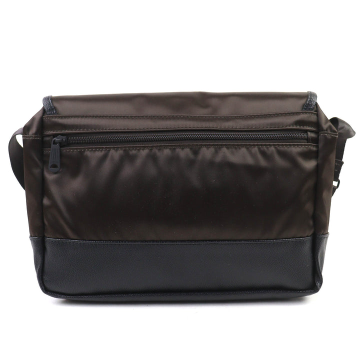 PORTER SACS BAR ショルダーバッグ ブラウン ナイロン メンズ 383-05714 美品