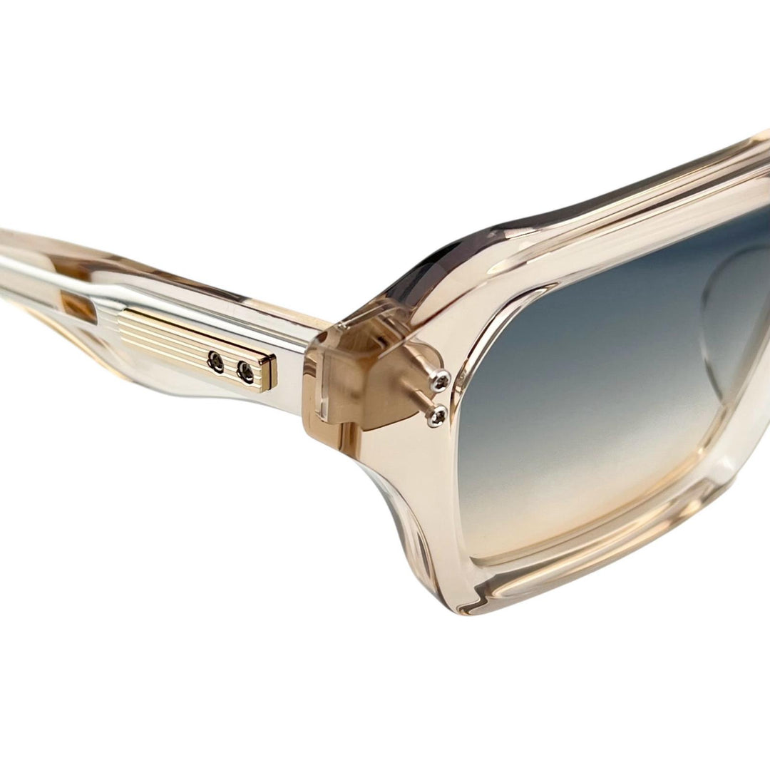 Great DITA sunglasses DETRON Square Clear brown mens DTS459-A-03AF
