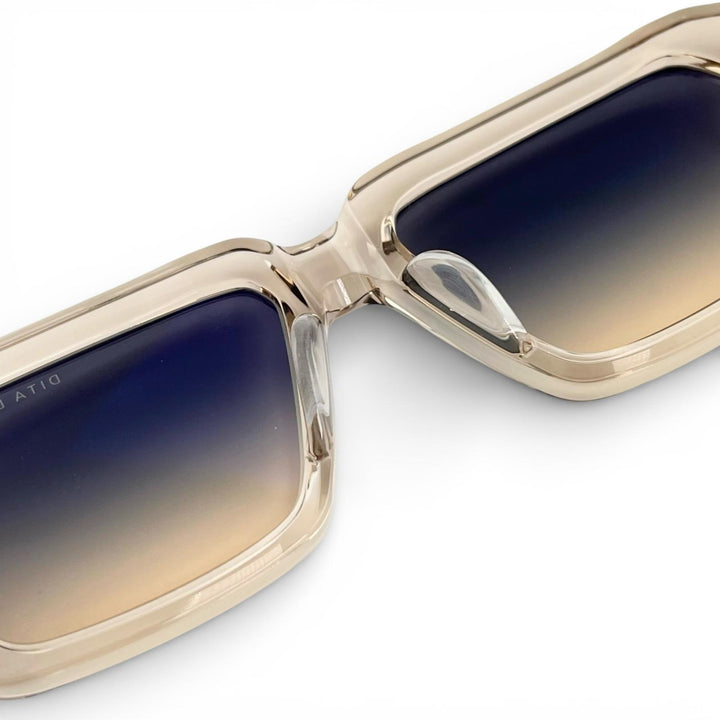Great DITA sunglasses DETRON Square Clear brown mens DTS459-A-03AF